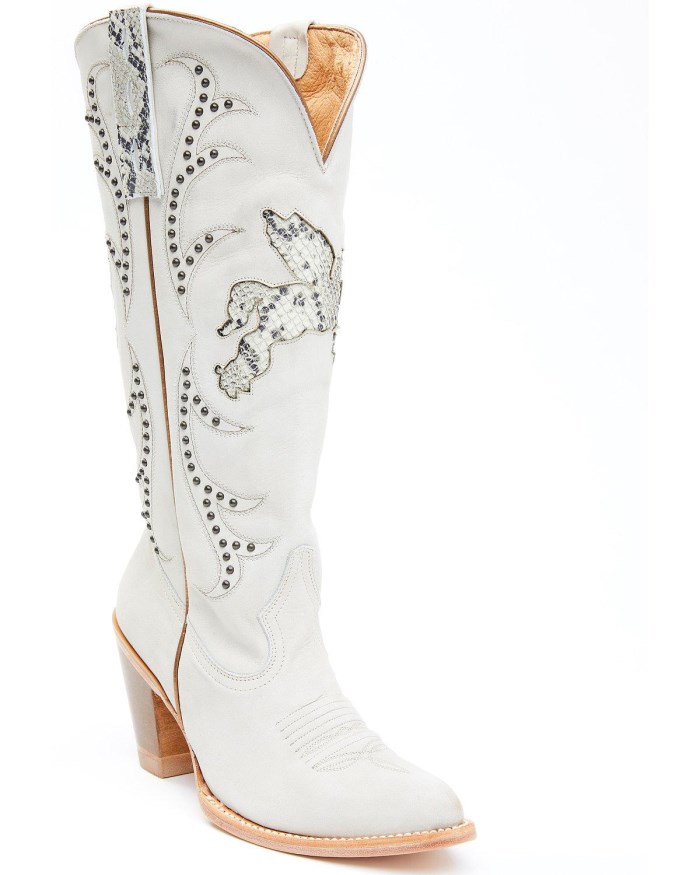 Idyllwind Women's Gambler Western Boots - Round Toe | White