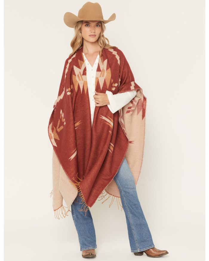 Idyllwind Women's Marydale Shawl | Cherry