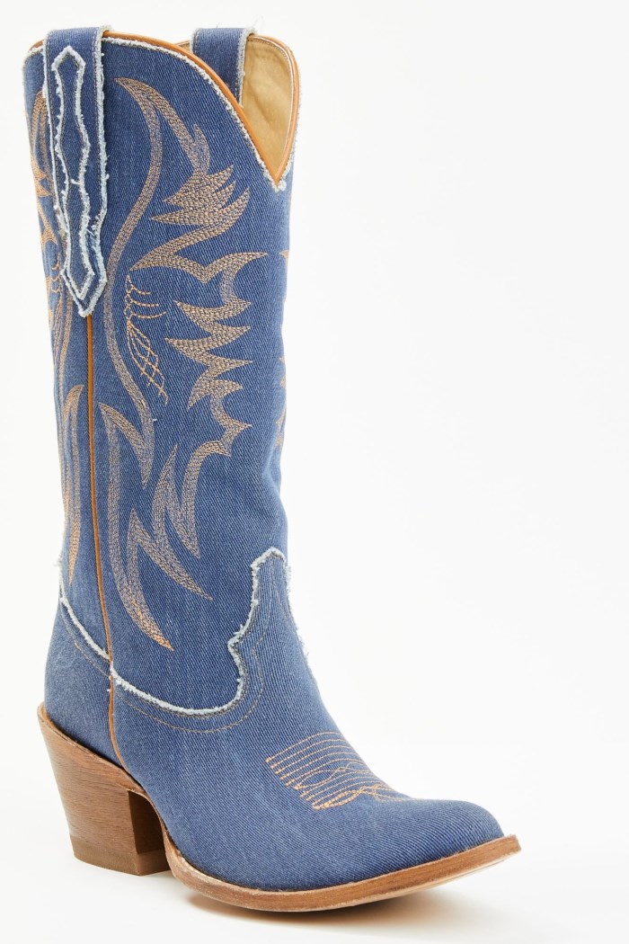 Idyllwind Women's Charmed Life Denim Western Boots - Round Toe | Blue
