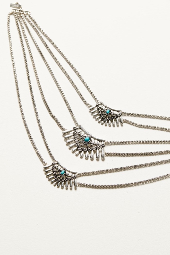 Idyllwind Women's Montgomery Silver Multi-Strand Necklace | Silver