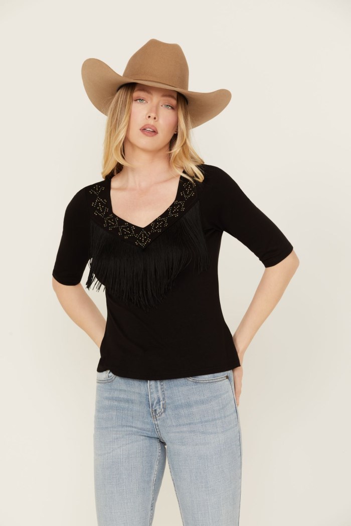 Idyllwind Women's Linder Fringe Front Tree | Black