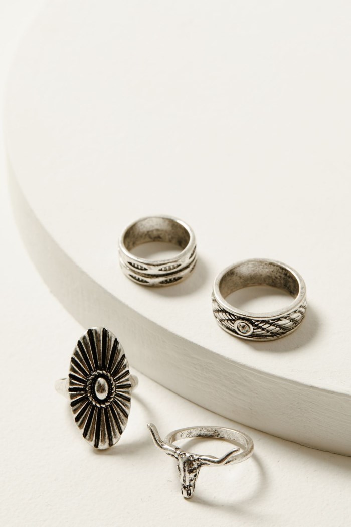 Idyllwind Women's Catalina 5-piece Ring Set | Silver