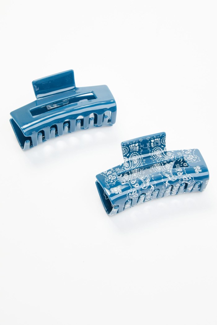 Idyllwind Women's Juliet Large Acrylic Hair Claw Set - 2 Piece | Navy