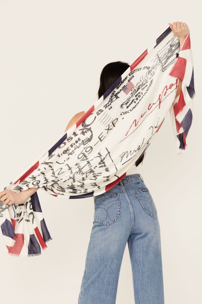 Idyllwind Women's Liberty Oversized Scarf | Red