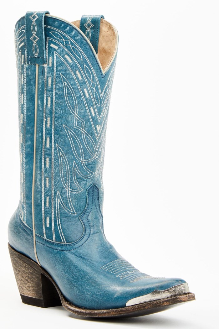 Idyllwind Women's Retro Rock Teal Western Boots - Round Toe | Teal
