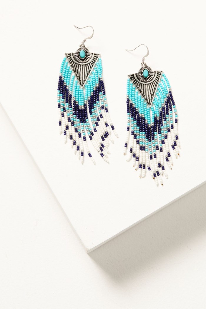 Idyllwind Women's Lenox Beaded-Fringe Earrings | Silver