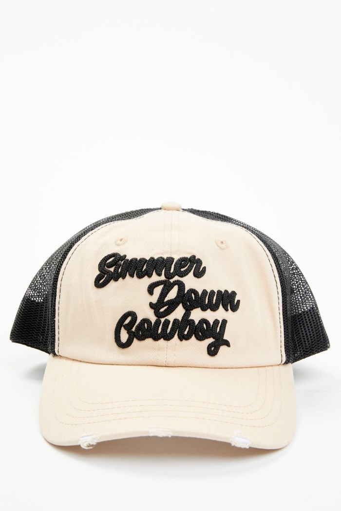 Idyllwind Women's Simmer Down Baseball Cap | Cream