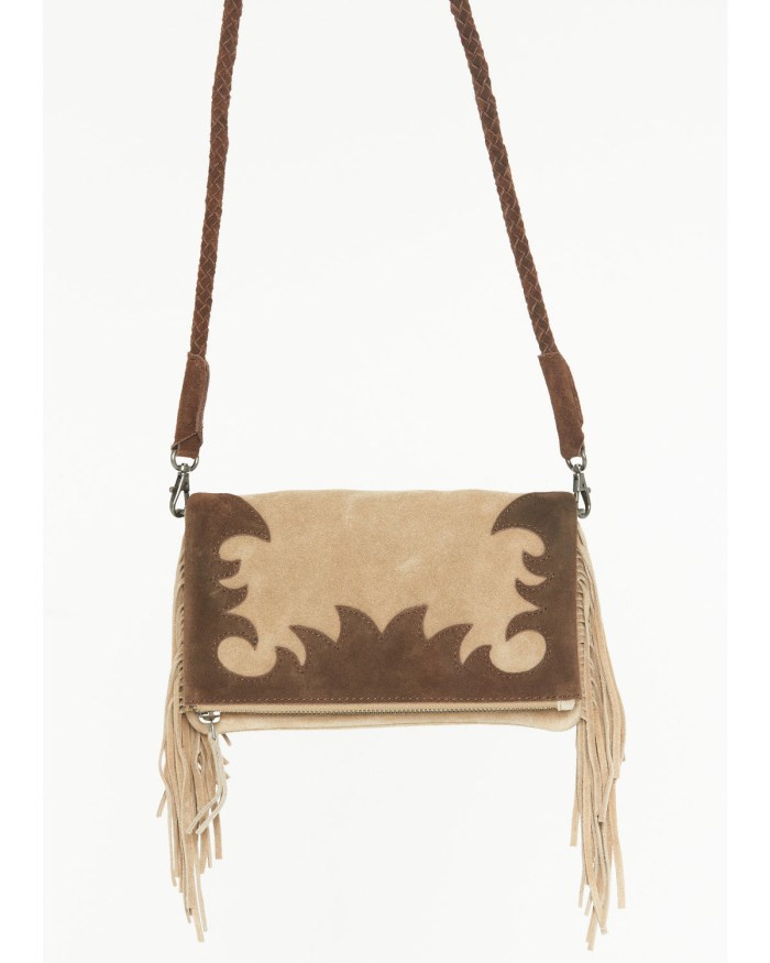 Idyllwind Women's Dorothy Suede Crossbody Bag | Khaki