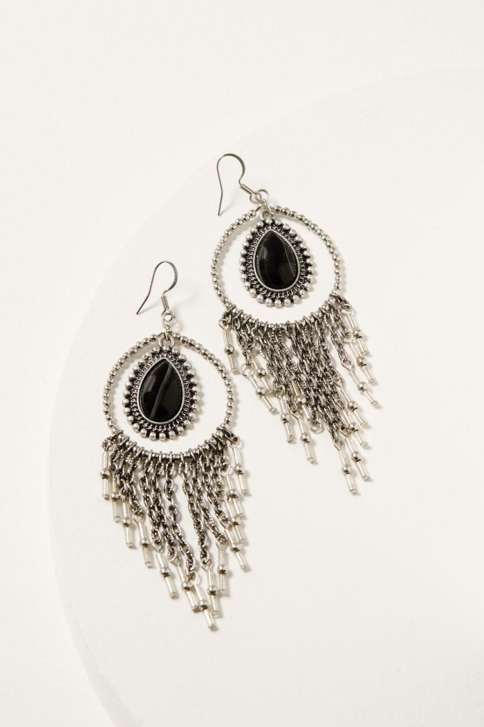 Idyllwind Women's Luna Black Earrings | Black