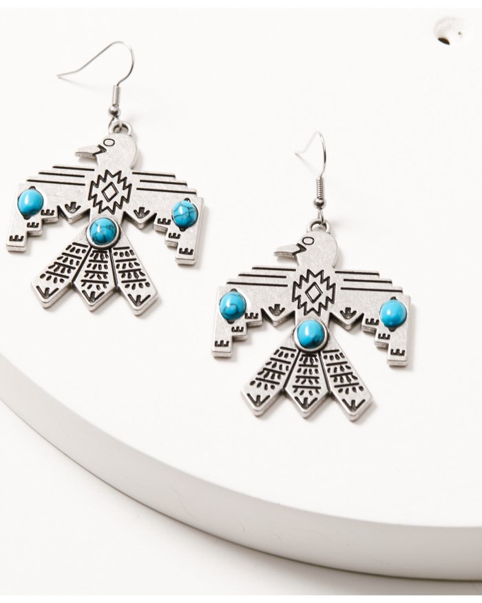 Idyllwind Women's Truxton Thunderbird Earrings | Silver