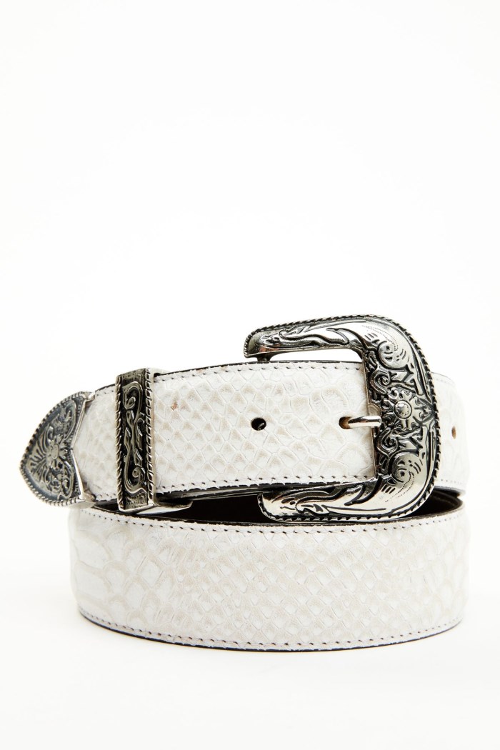 Idyllwind Women's Strut Western Belt | Ivory