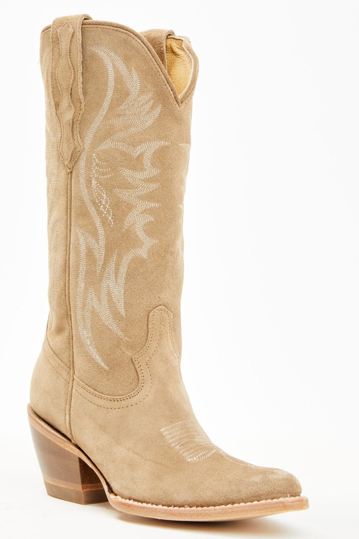 Idyllwind Women's Charmed Life Tan Suede Western Boots - Round Toe | Tan