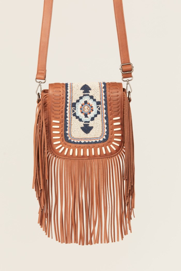 Idyllwind Women's Shiloh Fringe Crossbody Handbag | Medium Brown