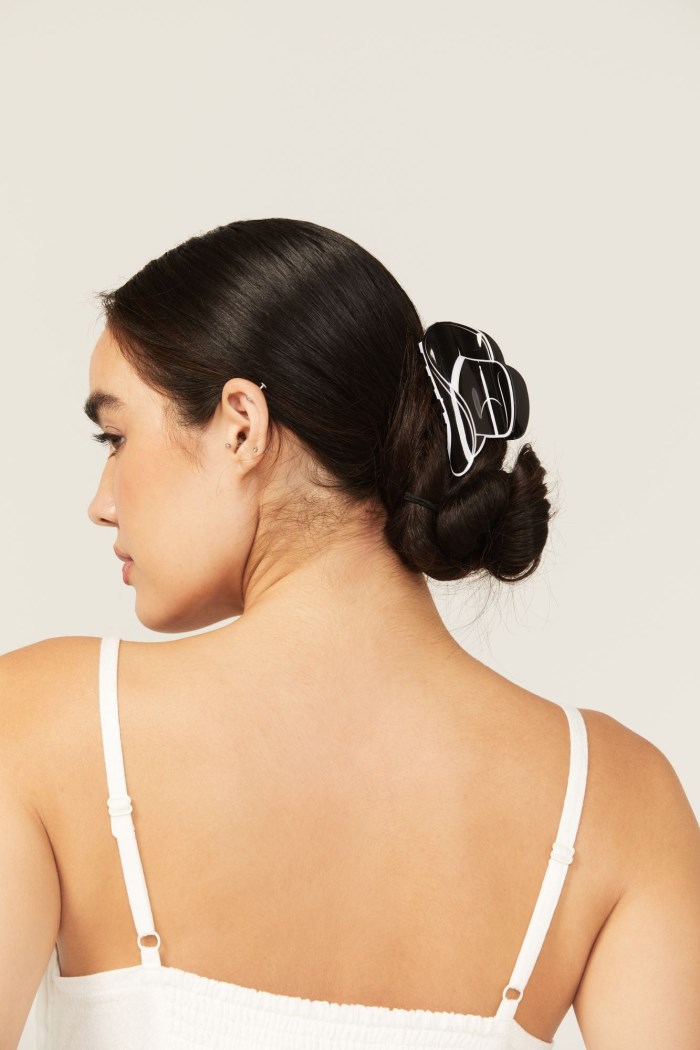 Idyllwind Women's Carissa Rose Hat Hair Clip Set - 2 Piece | Black