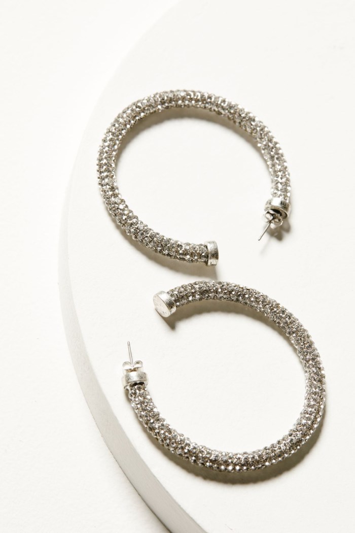 Idyllwind Women's Avalon Silver Hoop Earrings | Silver