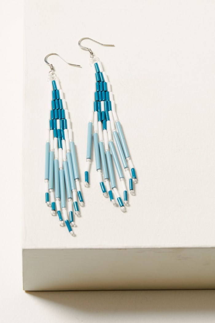 Idyllwind Women's Starlight Blue Seed Beed Earrings | Blue