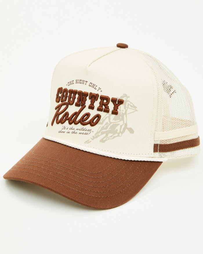 Idyllwind Women's Country Rodeo Ball Cap | Cream/brown