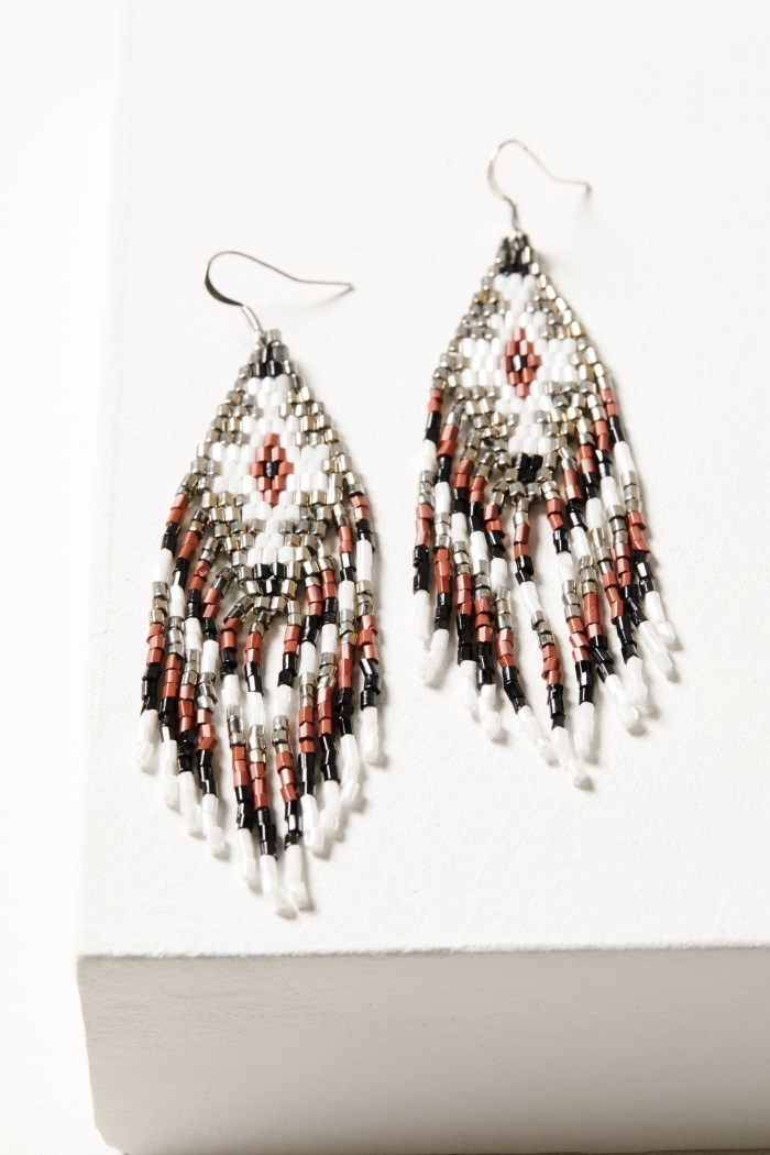 Idyllwind Women's Trousdale Beaded Fringe Earrings | Turquoise