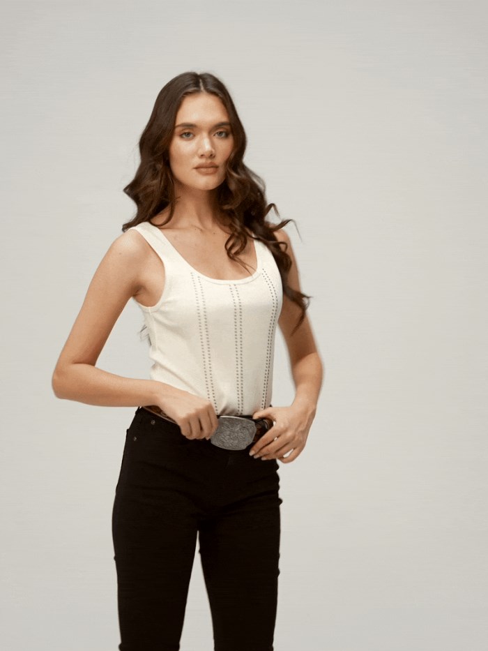 Idyllwind Women's Westerly Drive Brown Tooled Belt | Tan