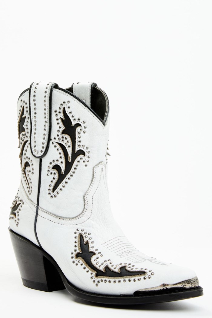 Idyllwind Women's Fiore Booties - Round Toe | White