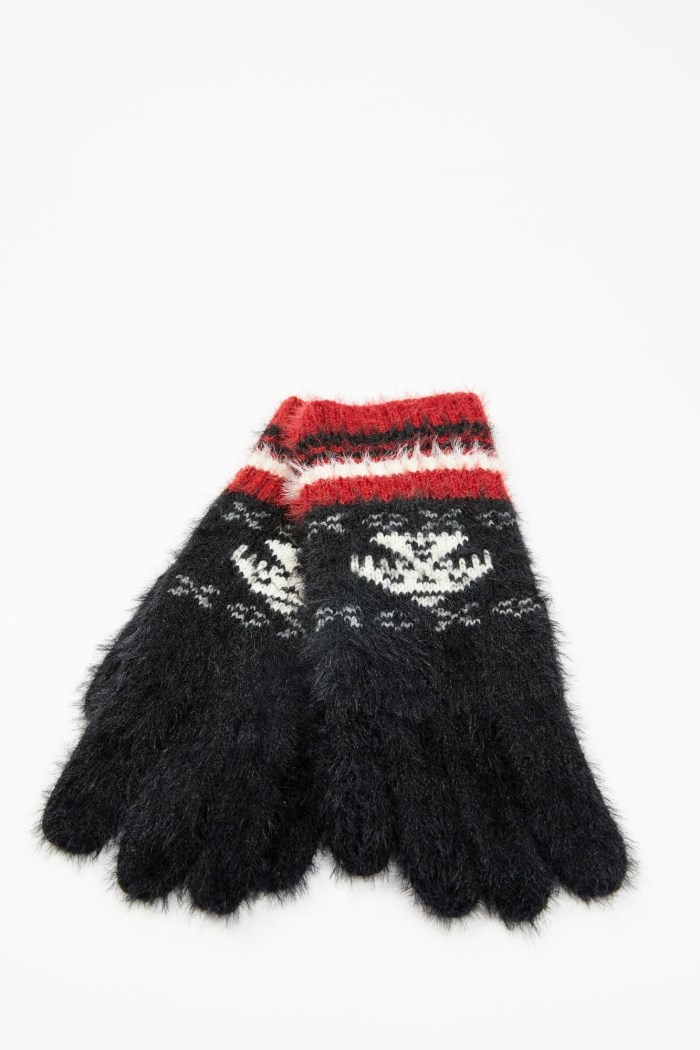 Idyllwind Women's Rialto Thunderbird Southwestern Print Gloves | Black