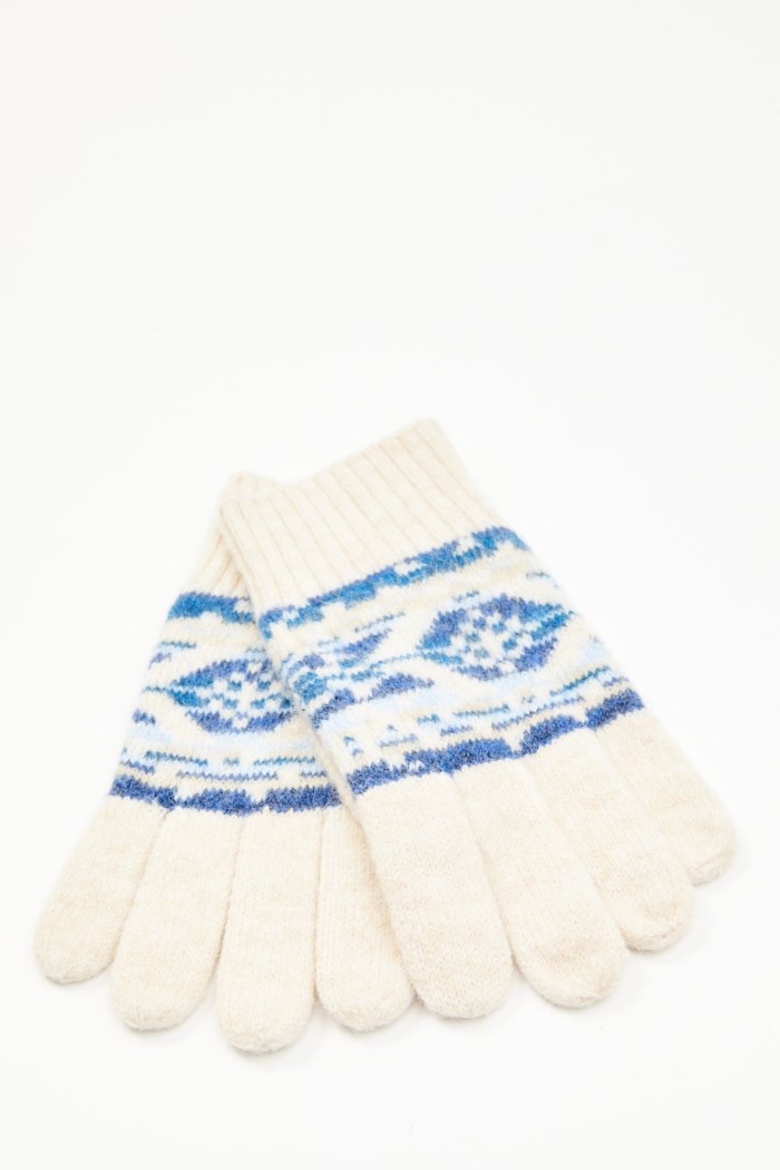 Idyllwind Women's Hensley Southwestern Print Gloves | Ivory