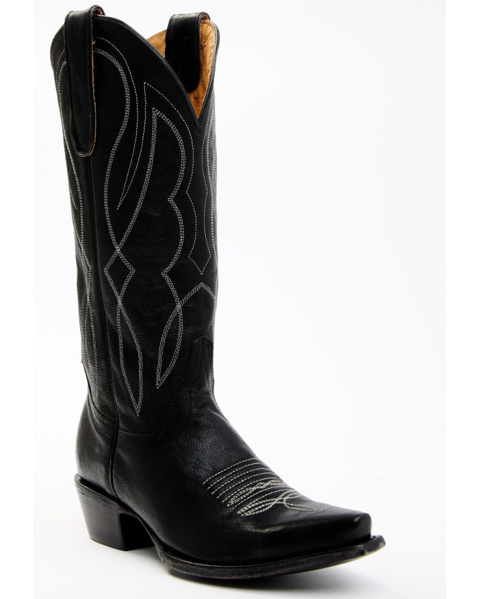 Idyllwind Women's Colt Volgo Leather Western Boots - Snip Toe | Black