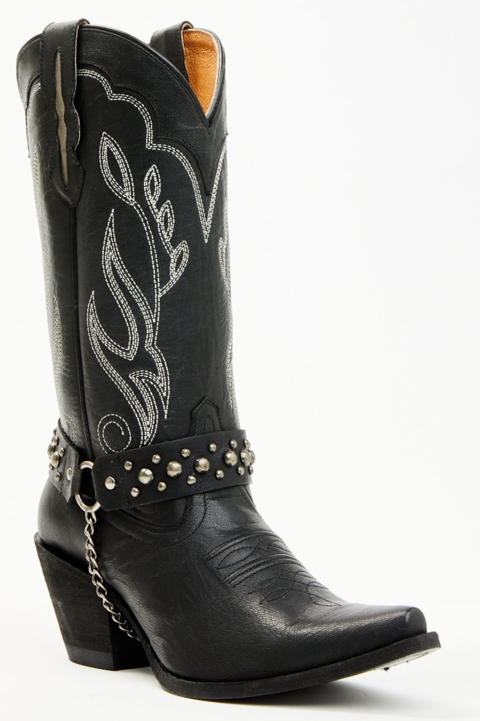 Idyllwind Women's Backstage Babe Western Boots - Snip Toe | Black