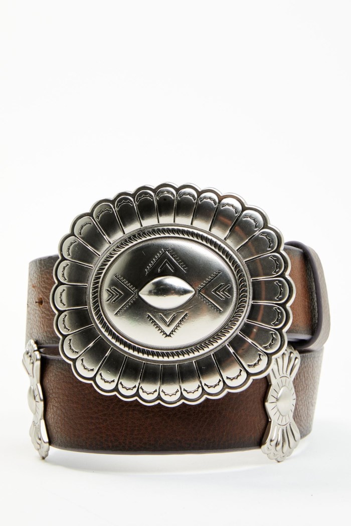 Idyllwind Women's Leather Concho Belt | Brown