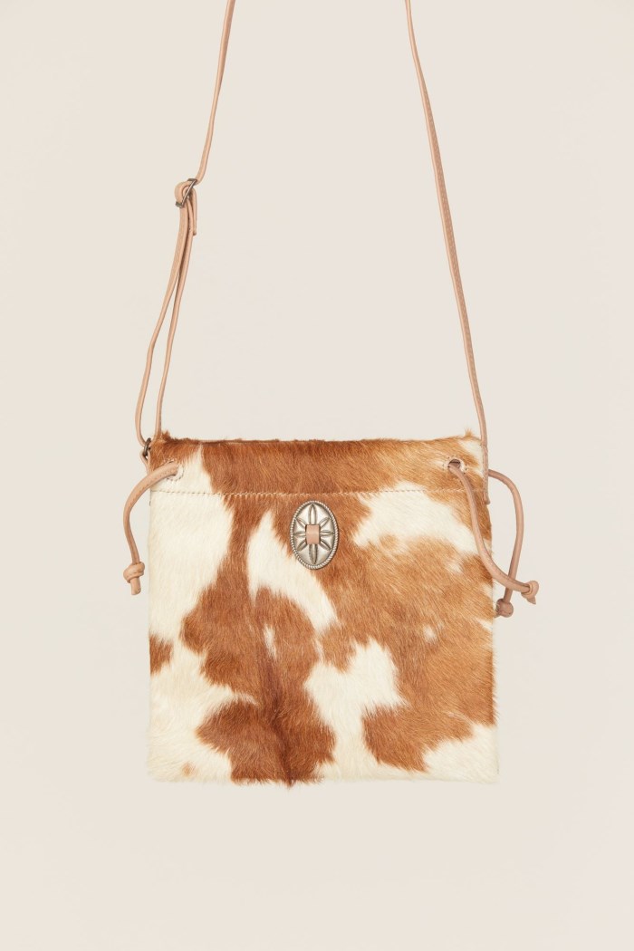 Idyllwind Women's Canyon Ridge Hair-On Cowhide Crossbody Handbag | Lt Brown