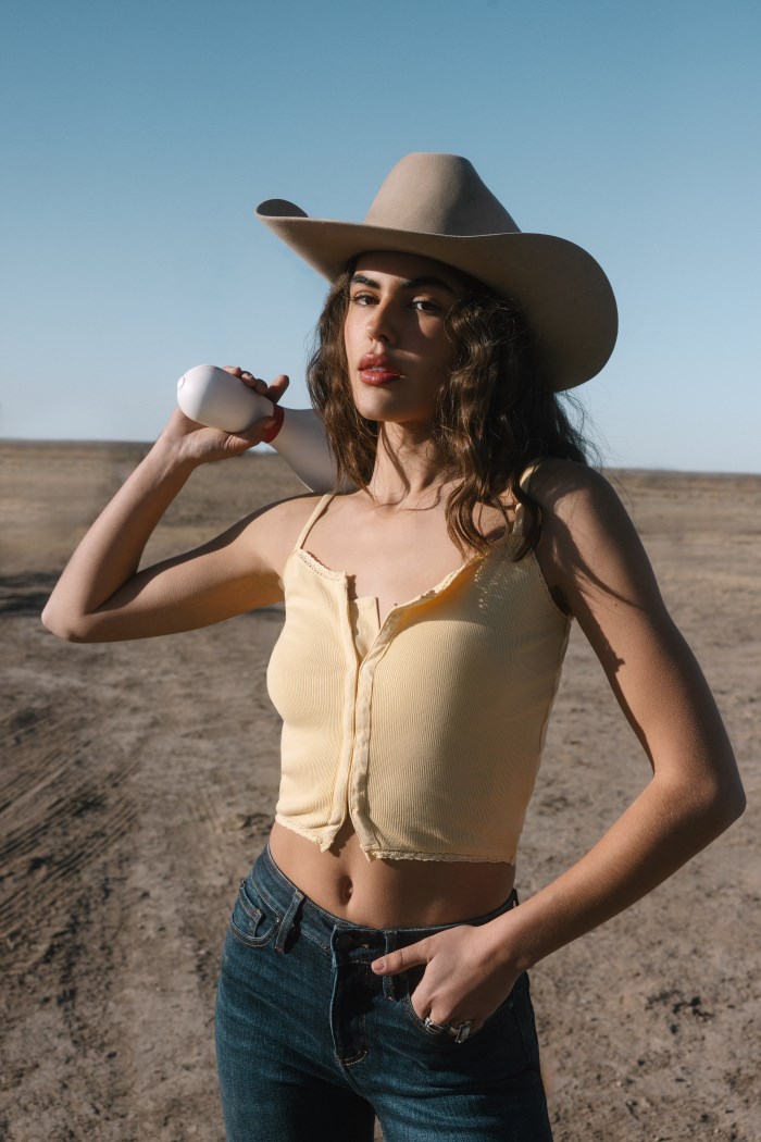 Idyllwind Women's Lace Trim Cami | Yellow