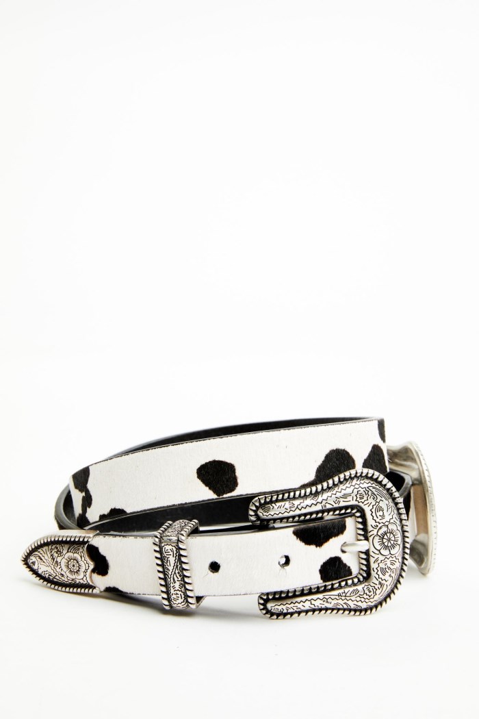 Idyllwind Women's Double Down Western Double Buckle Belt | Black