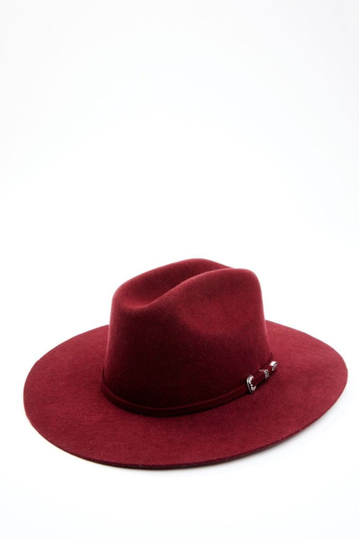 Idyllwind Women's Wild Rancher Wool Felt Western Hat | Burgundy