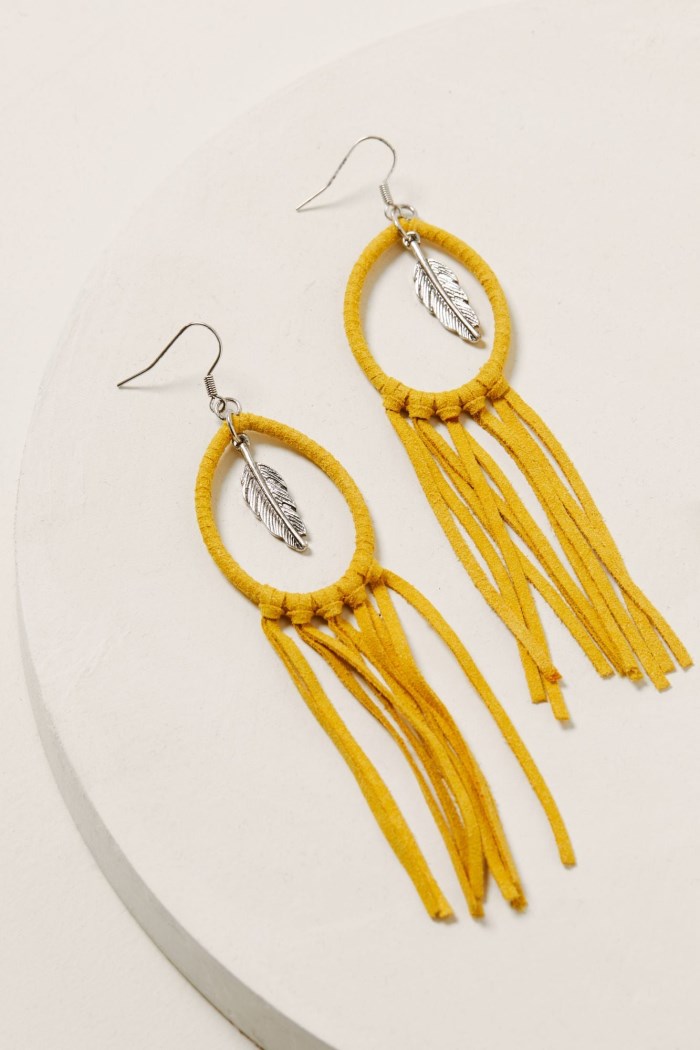 Idyllwind Women's Twist & Turn Tassel Earrings | Silver