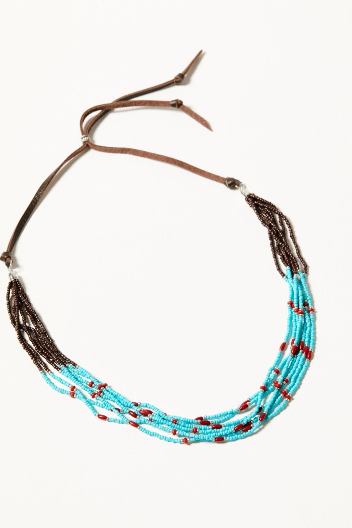 Idyllwind Women's Costa Bella Antique Seed Bead Necklace | Silver