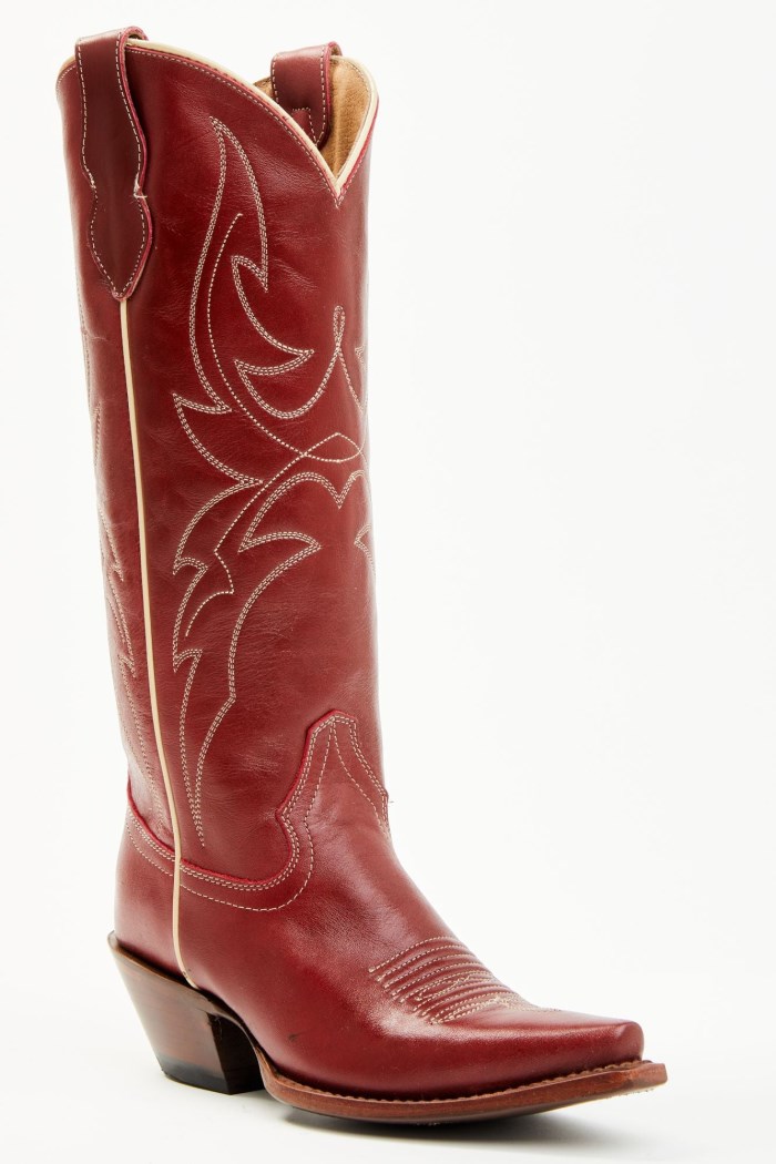 Idyllwind Women's Dallas Alice Red Tall Western Boots - Snip Toe | Brick Red