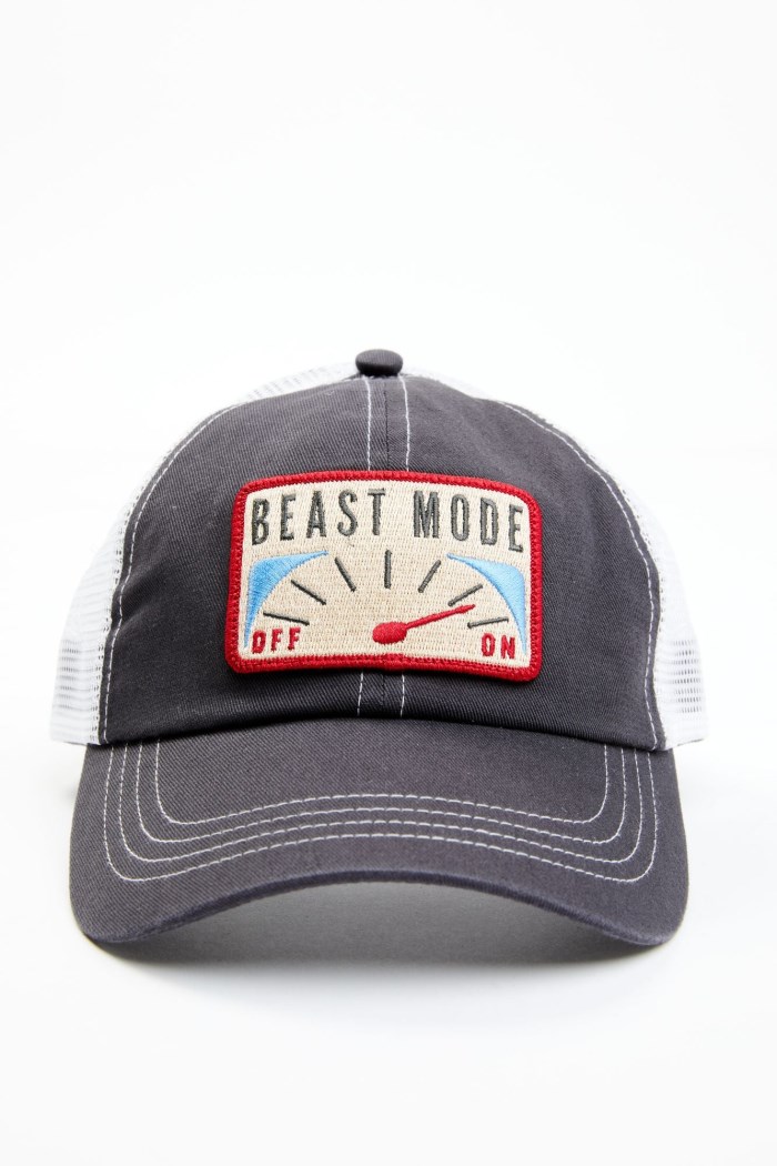 Idyllwind Women's Grey Beast Mode Mesh-Back Baseball Hat | Grey