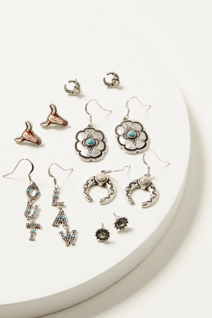 Idyllwind Women's Calais Outlaw Earring Set - 6 Piece | Silver