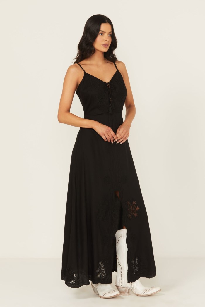 Idyllwind Women's Austin Maxi Dress | Black