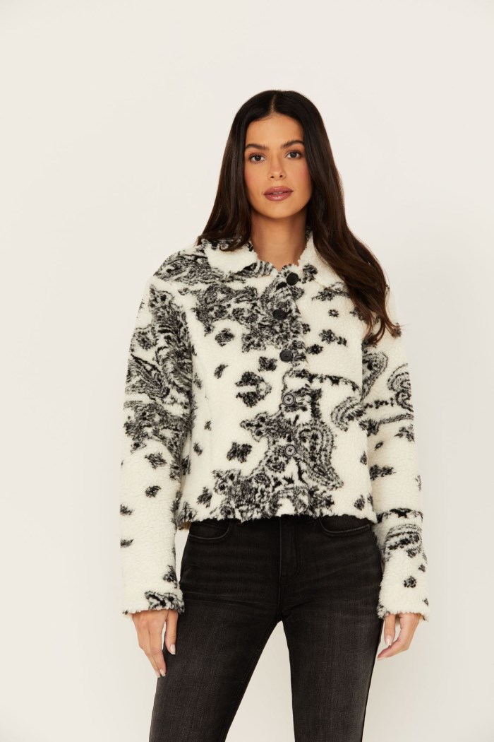 Idyllwind Women's Oak Sherpa Jacket | Ivory