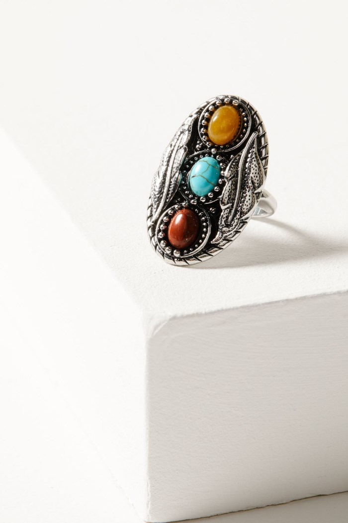 Idyllwind Women's Zuric Statement Ring | Silver