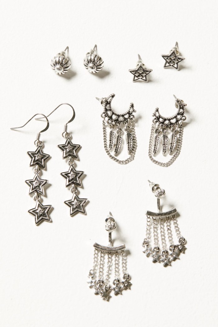 Idyllwind Women's Fleetwood 5-piece Earring Set | Silver