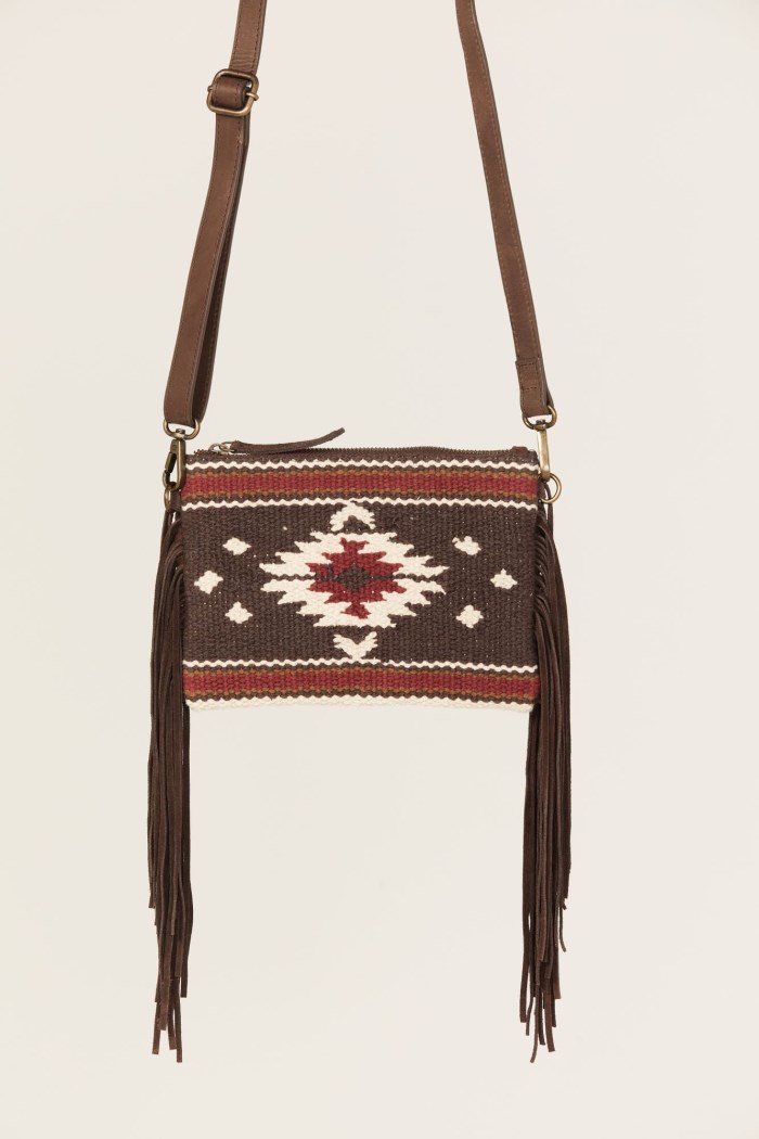 Idyllwind Women's Antioch Pike Fringe Crossbody Handbag | Brown